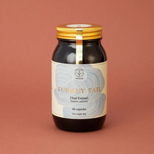 Turkey Tail Dual Extract Capsules